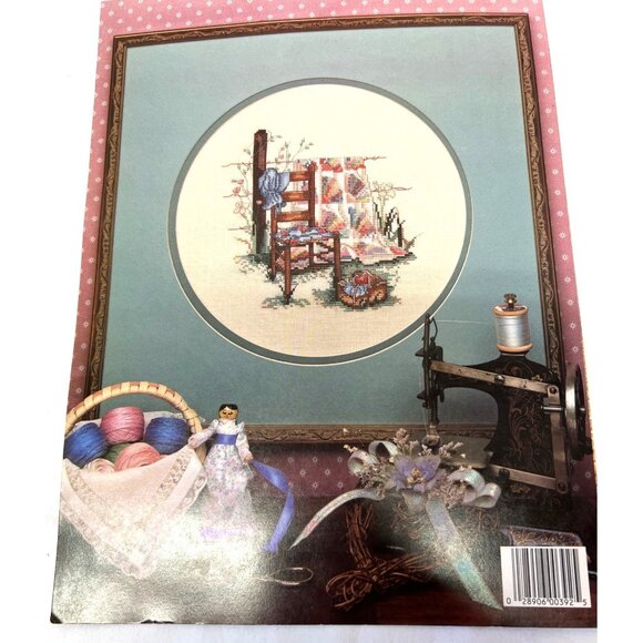 Leisure Arts "Summers Remembered" Cross Stitch Pattern Leaflet By Paula Vaughan - Picture 3 of 3